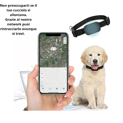Collari GPS per cani e gatti ,Collare multifunzionale per animali domestici.Collari GPS intelligenti. Accessori per animali domestici. Compatibile con Android  e iOS